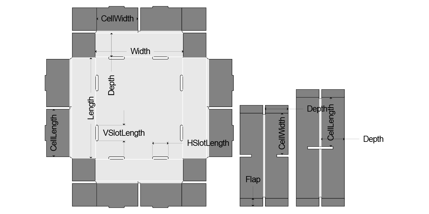 D026_R4SideTray 2x2SlotDividers - View 2
